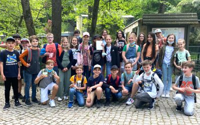Exkursion in den Tiergarten Straubing